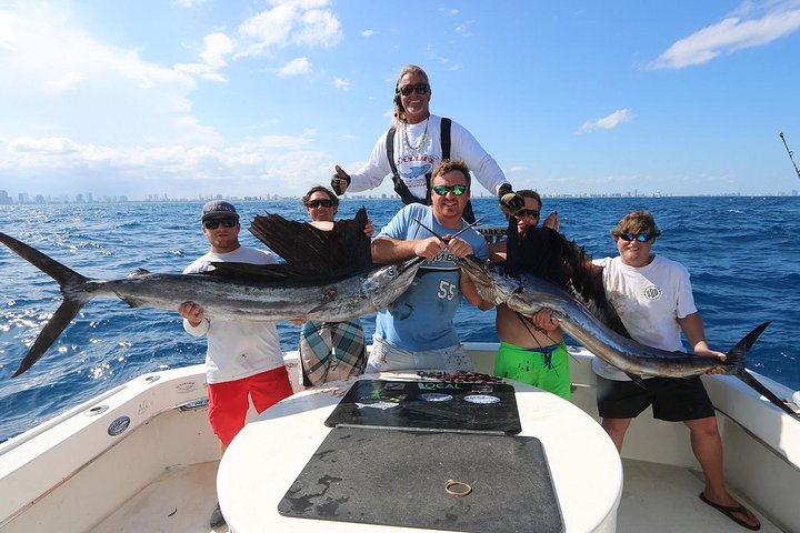 Deep sea fishing charter